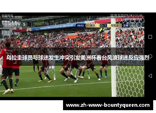 乌拉圭球员与球迷发生冲突引发美洲杯看台风波球迷反应强烈